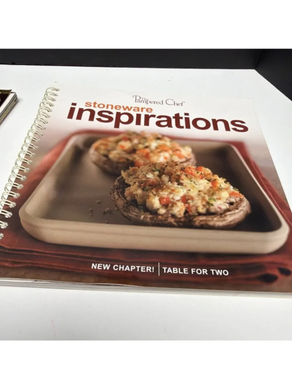 Pampered Chef Cookbooks Lot of 6 Spiral Bound Chocolate, BBQ, Stoneware + 3 More